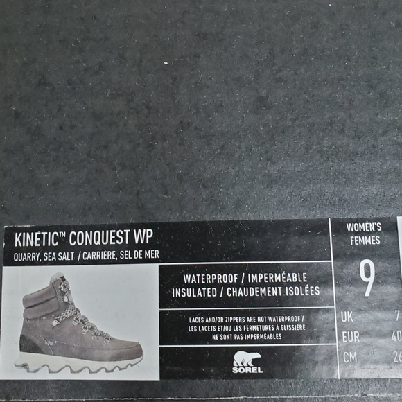 Sorel Kinetic Conquest Lace up Ankle Winter Boots - Picture 5 of 5